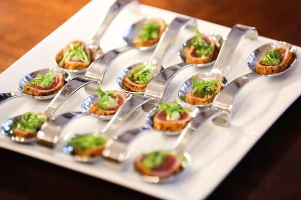 Spiced Tuna /Avocado & Wasabi mousse