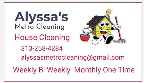 Alyssa’s Metro Cleaning