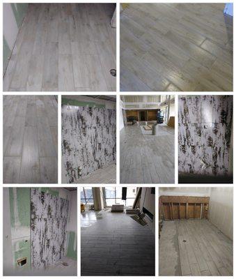 Tile just Finished Hamton Inn Located in Ruidoso Nm