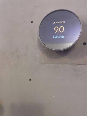 These Google Nest thermostats are much nicer than old ones.