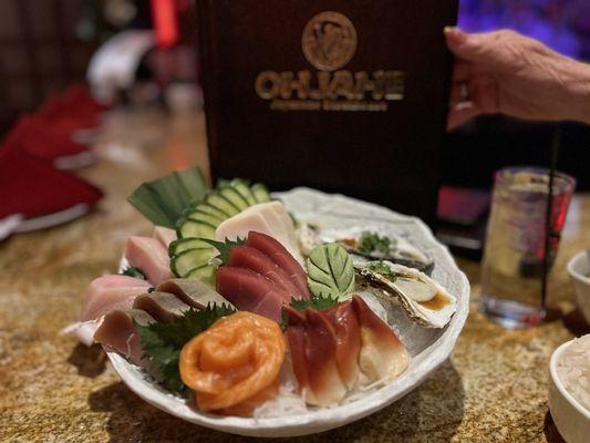 20 piece sashimi plate! Fantastic!