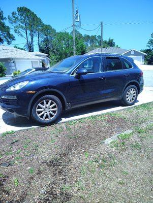 My Porsche Cayenne, Yes I am a real customer