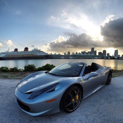 Doesn't get any better! Ferrari 458 spyder