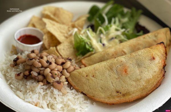 Cornmeal ground beef empanadas