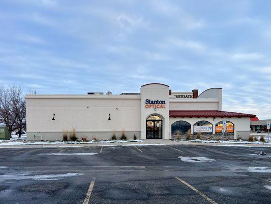 Storefront at Stanton Optical Store West Fargo ND 58078