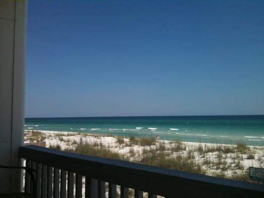 View from the balcony at M5