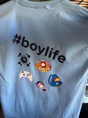 Shirts came from this shop, we customized it.