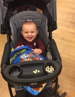 CJ had an amazing dental visit today !!