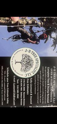 J & B Tree Specialist