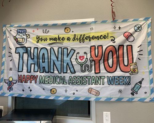 Medical Assistants Recognition Week (MARWeek) at IOT Salem! #IOTlife