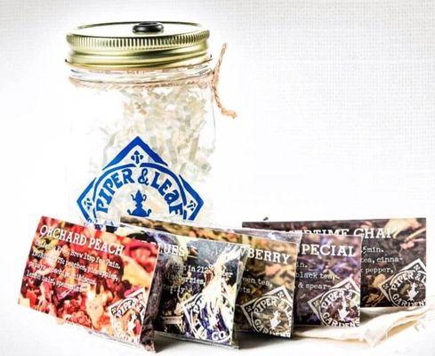 Piper and Leaf tea. Started at their local farmers market.