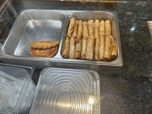 Empanadas and taquitos