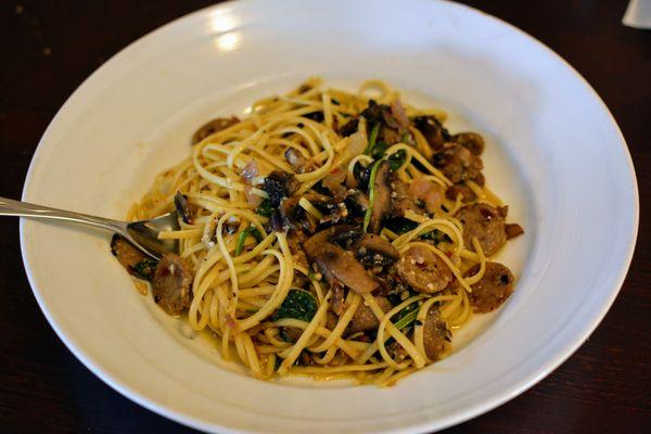 Linguini Arrabbiata (Angry Pasta)