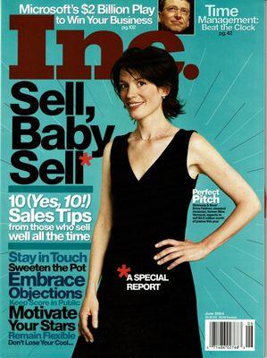 Erica Feidner graces the cover of Inc. magazine