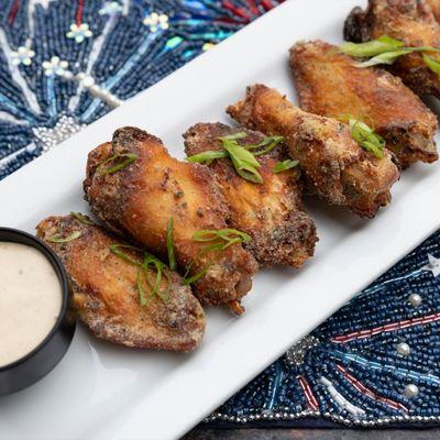 Chicken Wings | available grilled or fried, dressed in buffalo, ranch rub or barbeque