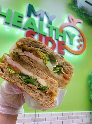 Regular turkey sandwich