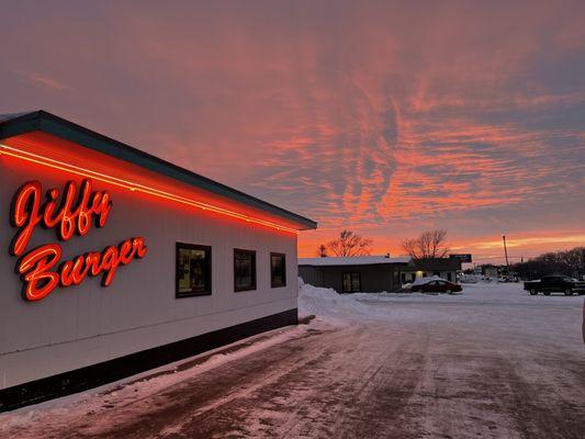 Jiffy always hits the spot, even when it's below zero.