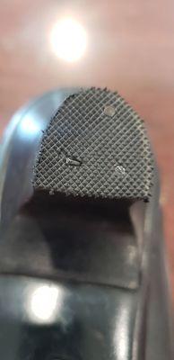 Nail bent and just hammered it in sideways