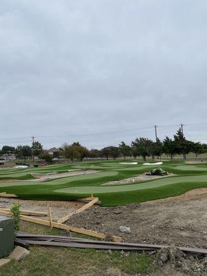 Putt putt course