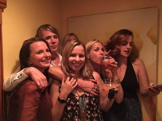 Ladies and their cocktails!!