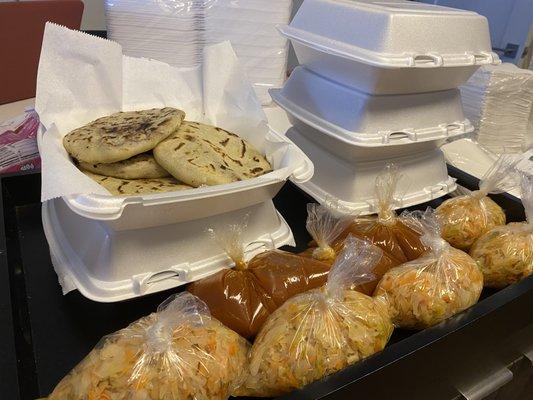 Ricas! Pupusas (Homemade)