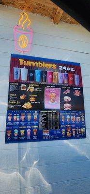 If you access the menu via the QR code, they have more items NOT present in this menu!