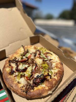 Korean BBQ Individual Pizza