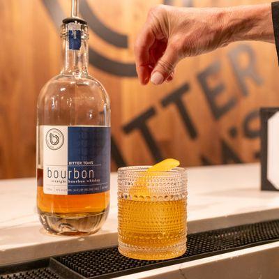 House made bourbon
