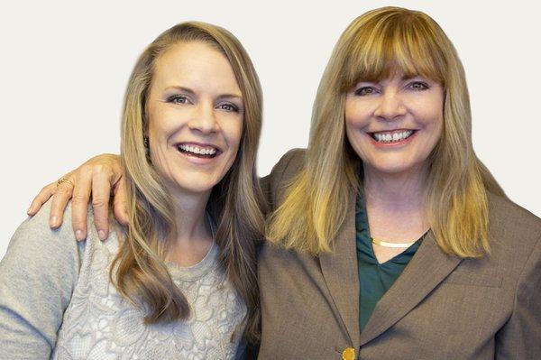Mother-daughter duo Jo-Ann Holst and Colette Snyder.