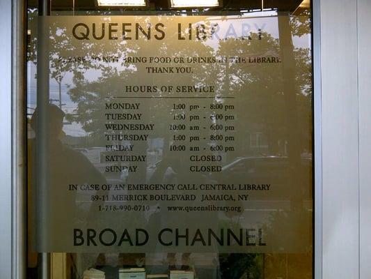 Queens Public Library - Broad Channel