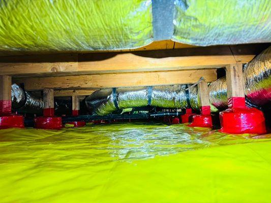 Vapor Barrier In Crawl space