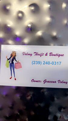 Volmy Thrift Boutique
