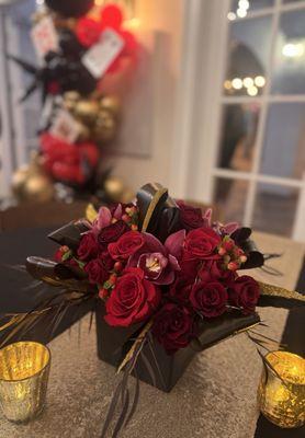 Gorgeous arrangements for our event!