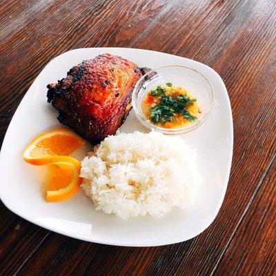 Chicken sticky rice