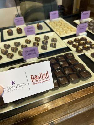 Still using my Valentine gift card, it was for a lot