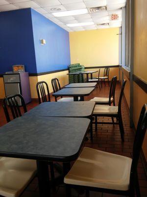 Disorganized back of store