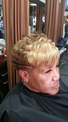 Relaxer, Color, Cut, & Style by Robbyn
