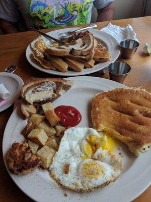 The Hungryman (top) and the Lite Side!