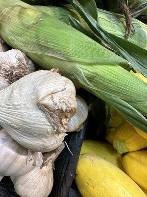 Deformed garlic missing pieces