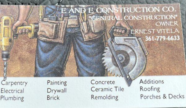 E And E Construction