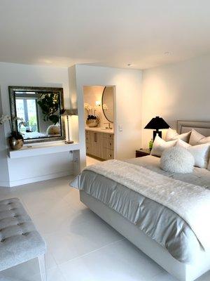 Complete bedroom and ensuite remodel