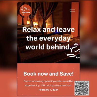 Pricing adjustment starts February 1st, 2024