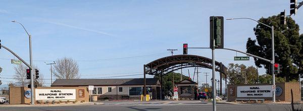 Entrance from Seal Beach Blvd