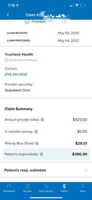 this place billed me and my insurance for $425 for free covid vaccine