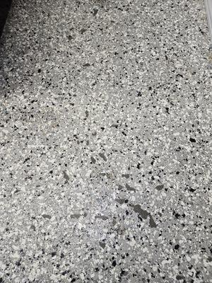 If you have a nice coating on your garage floor get used to it being completely torn up after they start dragging their tanks in and out