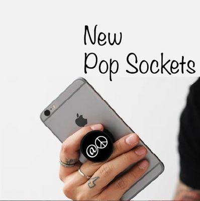 At Peace pop sockets to help keep you from worrying about dropping a your phone.