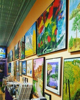 Gallery wall.