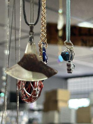 Local Artisan Jewelry of all kinds.