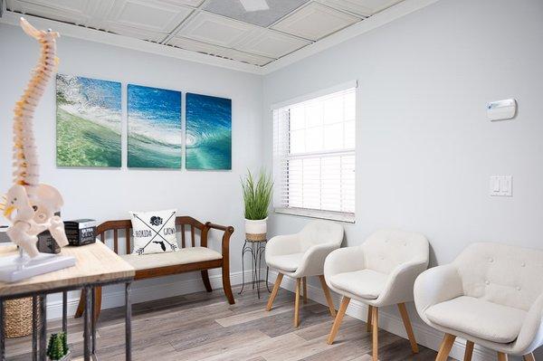 Dr. Ross A. Gardner DC Your Vero Beach Chiropractor new renovation during the COVID-19 Pandemic at our Vero Beach Florida Office.