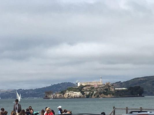 Good view of Alcatraz today!